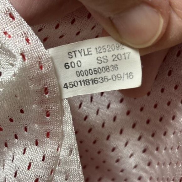 University Of Maryland Lacrosse Women’s Size Large Reversible Mesh Jersey - Picture 7 of 8